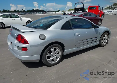 2000 Mitsubishi Eclipse Gt из США, поврежденный, VIN 4A3AC84L4YE151854